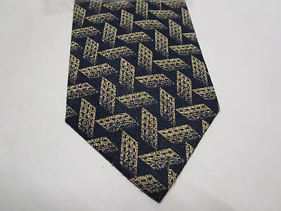 NEW ~ Vtg Giorgio Armani Cravatte Tie Necktie Dress Blue ~ Silk Mens ~ Italy 4  • $19.98