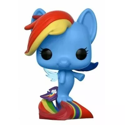 Funko Pop!My Little Pony The Movie-Rainbow Dash Sea Vinyl Figure #12-Damaged Box • £8.99