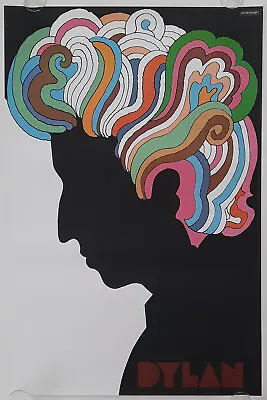 +++ 1966 BOB DYLAN Promotion Poster By Milton Glaser NO MACHINE FOLDS!!! • $999.95
