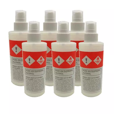 6pcs Set Isopropyl Alcohol 75% Spray 250ml Bottle House Office Cleaning • $32.98