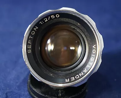 Voigtlander Septon 50mm F/2 Lens DKL Mount DSLR/Mirrorless Adaptable Bessamatic • $99