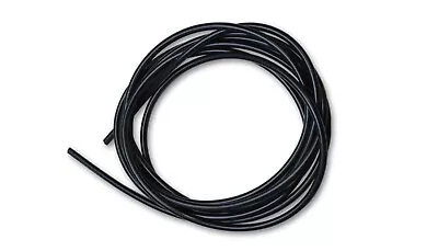 Vibrant 2102 3/16  5mm ID X 25ft Silicone Vacuum Hose Bulk Pack Black • $43.99