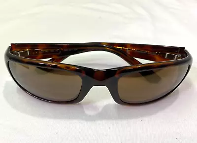 Maui Jim Stingray Mj103-10 Tortoise With Hcl Bronze Polarized Wrap Sunglasses 6 • $90