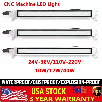 LED CNC Milling Machine Work Light Workshop Tool Light Lathe Lamp Set 24/36/110V • $29