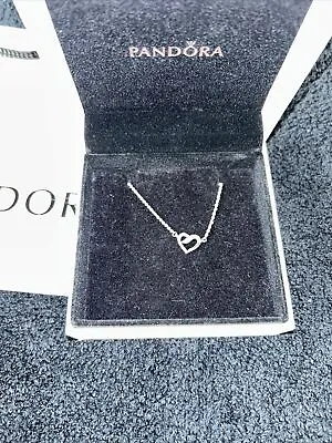 $51.26 • Buy Pandora Heart Pennant Necklace