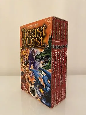 Beast Quest By Adam Blade 6 Books Collection Set (Paperback 2021) Series 1 • £7.45