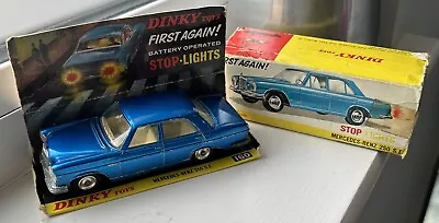 Dinky 160 Mercedes-Benz 250SE Working Rear Lights VGC In Original Box • $63.13