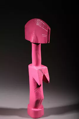 Art Contemporary African Fertility Mossi Pink 140 • $72.95