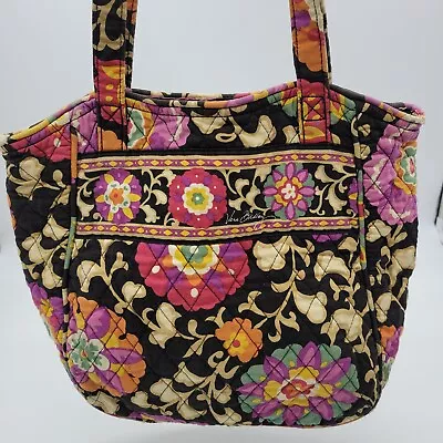 Vera Bradley Suzani Tote Shoulder Bag Flowers Colorful 13  X 11  Retired Style • $15.95