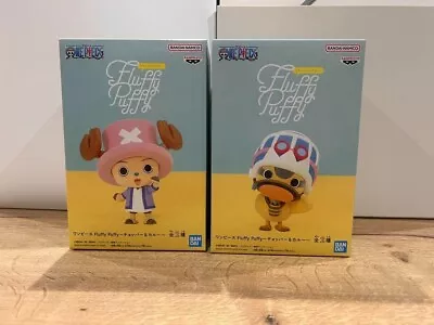 One Piece Tony Tony Chopper Karoo Fluffy Puffy Figure Set Japan • £34.93