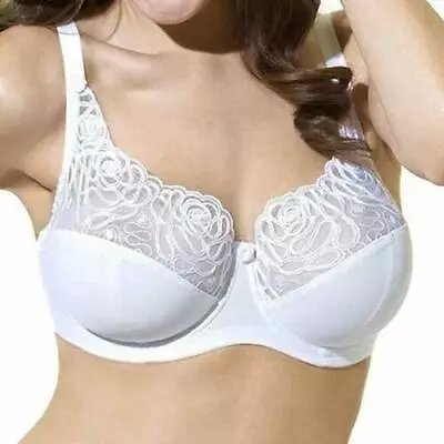 Panache 36O (K) White Harmony  Balconnet   Underwire  Bra Style 4031 NWT • £45.31