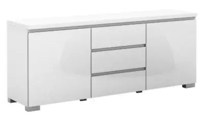 High Gloss Sideboard Buffet - White • $388.95