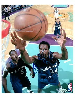 Charles Oakley NBA Washington Wizards Hand Signed Autograph 8x10 Photo • $19.99
