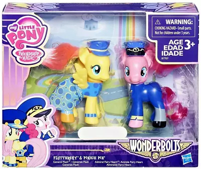 My Little Pony Wonderbolts Fluttershy & Pinkie Pie Figures Hasbro New In Box • $16.11