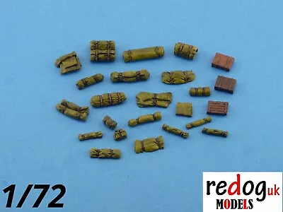 1:72 Or 1:76 - Military Scale Model Stowage Diorama Accessories Kit • £4.99