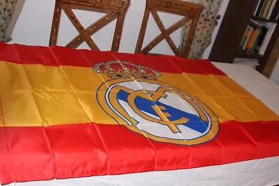 Flag Football Big Real Madrid Edition:   Bottom Flag Of Spain   2023/24 • $26.49