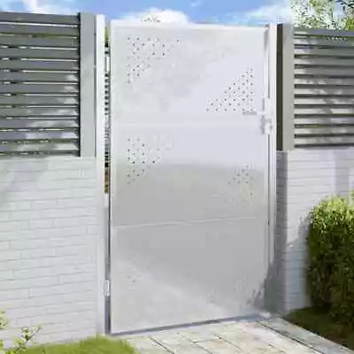 Garden Gate 39.4 X59.1  Stainless Steel H4U7 • $229.51