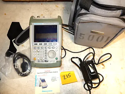 Rohde And Schwarz FSH6 100kHz - 6GHz Spectrum Analyzer • $1849.24