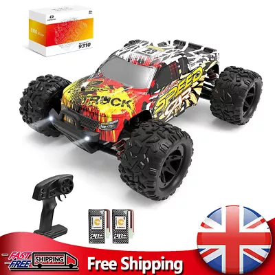 DEERC 9310 1/18 Scale RC Monster Truck 4WD RC Car 30+MPH Off-Road High Speed • £67.99