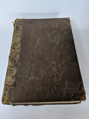 £49.99 • Buy Antique Illustrated Victorian Family Devotional Bible, Matthew Henry, Eightieth 
