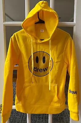 Drew House Justin Bieber Mascot Yellow Hoodie Size Medium • $15