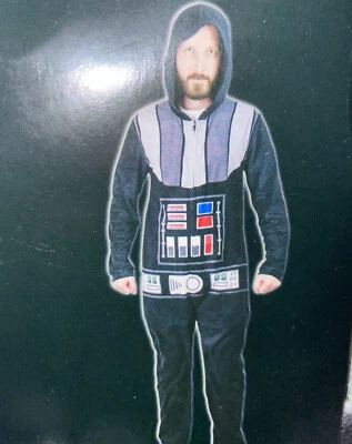 $24.99 • Buy New DISNEY STAR WARS DARTH VADER ADULT PJ COSTUME-HALLOWEEN-S/M