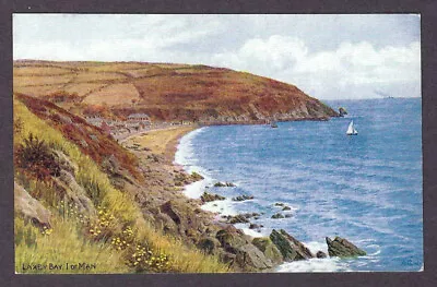 Laxey Bay Isle Of Man - A.R.Quinton Art Postcard • £2.30