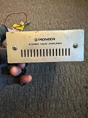 Vintage Japanese Pioneer GM-40 Car Radio Stereo Amp • $150