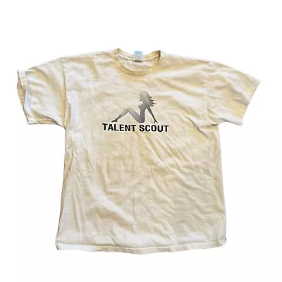 Vintage Y2K Maxim X Coors Talent Scout Girl Search T-shirt Size XL • $24