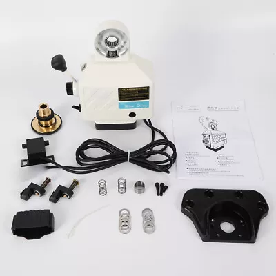 £182 • Buy 220V X-axis Power Feed Table Milling Fit Align Power Feed Unit Power Feeder