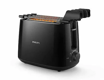 £74.40 • Buy Philips Toaster 8 Browning Settings Integrated Bun Rack Auto Shut-Off