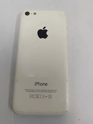 Apple IPhone 5c - 16GB - White For Parts Or Repairs (ip5c/8) • $77