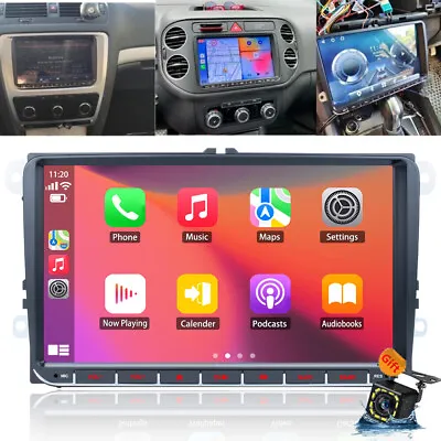 For VW Volkswagen Jetta Passat Golf 9  Android 13 Car Stereo Radio Navi Carplay • $98.99