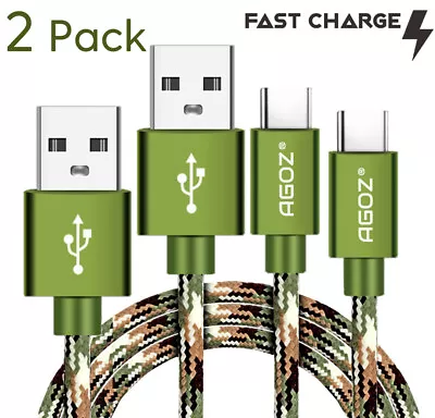 2 PACK Camo USB C FAST Charger Cord For Xbox Series X Series S Controller Cable • $8.98