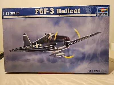 Trumpeter #02256 F6F-3 Hellcat 1:32 Scale Model NISB • $59