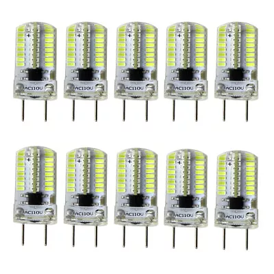 10pcs G8 Bi-Pin T5 Lights 64 3014 LED Light Bulb Dimmable Lamp White/Warm 120V  • $18.99