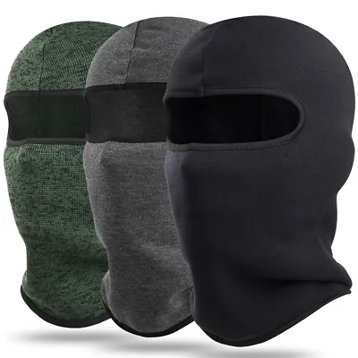 Winter Warm Windproof Hat Balaclava Running Ski Headwear Motorcycle Helmet Mask • $8.49