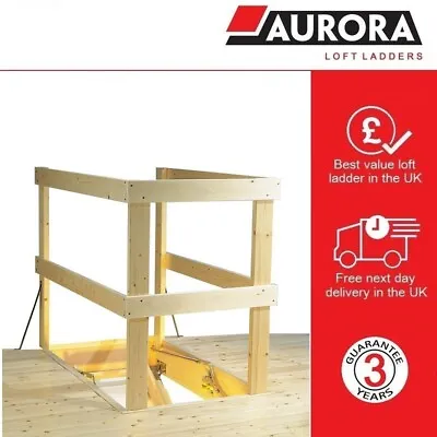 £55 • Buy Aurora Termo PS & Komfort Loft Ladder Attic Balustrade / Handrail