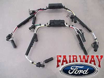 99 Thru 04 F250 F350 OEM Ford 7.3L Diesel Fuel Injector Wiring Harness PAIR Of 2 • $154.95