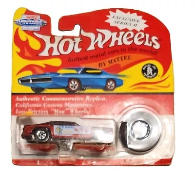 Hot Wheels Mongoose Dark Red 1994 Vintage Series II Toys R US Sticker 10783 • $54.79