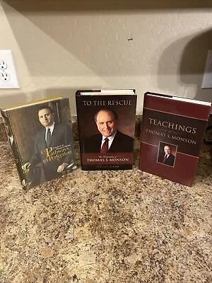 Thomas S. Monson 3 Book Lot - All Signed By Mr. Monson - 1sts  VG To NF  HC • $39.50