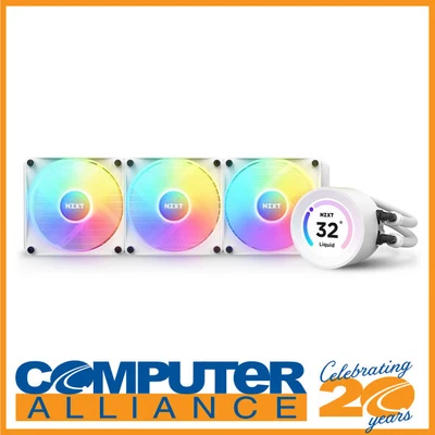 $549 • Buy NZXT Kraken Elite 360mm RGB White AIO Liquid CPU Cooler RL-KR36E-W1