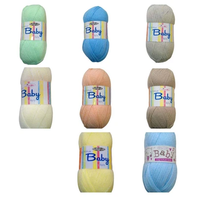 £2 • Buy CLEARANCE! King Cole Baby 4ply~100gms~8 Shades
