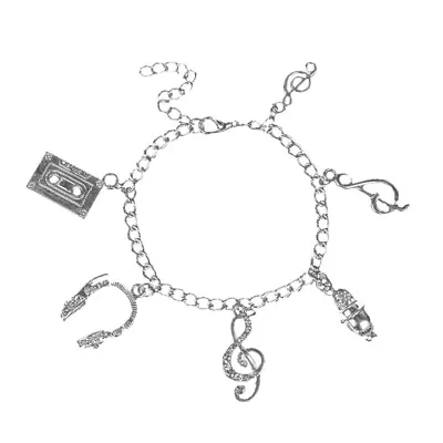  Headphone Music Note Bracelet Alloy Miss For Charms Unfading • £8.99