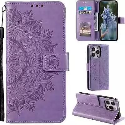 EYZUTAK Case For IPhone 14 Pro Max Premium Leather Flip Wallet Case With Card  • £15.85