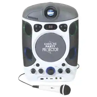 Mr Entertainer CDG Bluetooth Karaoke Player With LED Projector BRAND NEW & BOXED • £119