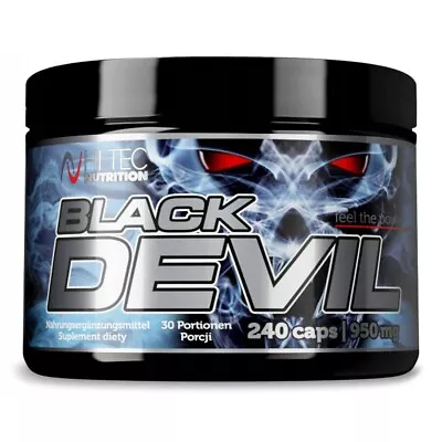 HI TEC Black Devil 240 Caps DAA TRIBULUS MACA ZMA ANABOLIC TESTOSTERONE BOOSTER • $24.78