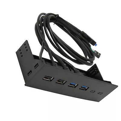 5.25in USB 3.0 Front Panel Hub 4 Ports 5Gbps High Speed 19pin USB Front Pane HB0 • $26.29