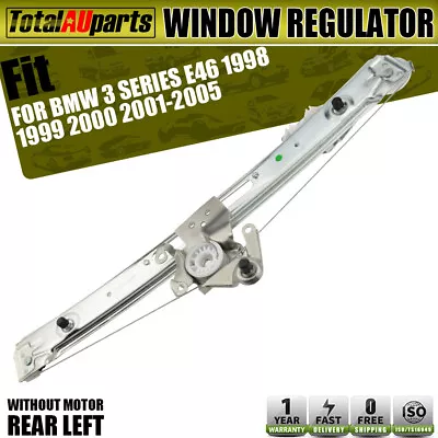 Electric Window Regulator For BMW E46 316i 318i 325i 328i Rear Left Passenger • $28.69