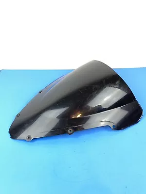 01-06 Honda Cbr600 F4i Front Windshield Visor Wind Screen Black Aftermarket • $45.77